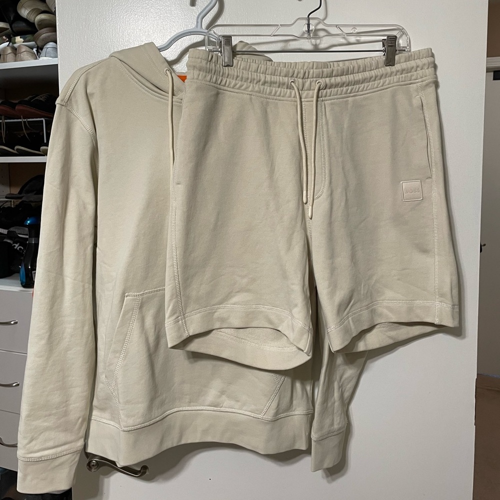 Boss Jersey Tracksuit Pair